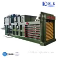 Mesin press press baling plastik limbah horizontal semi-otomatis